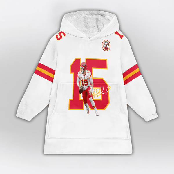 P.M 15 Kansas City Football Unisex Blanket Hoodie