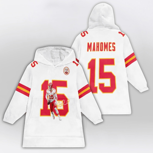 P.M 15 Kansas City Football Unisex Blanket Hoodie