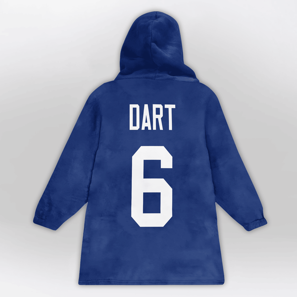 J.D 6 New York G Football Unisex Blanket Hoodie