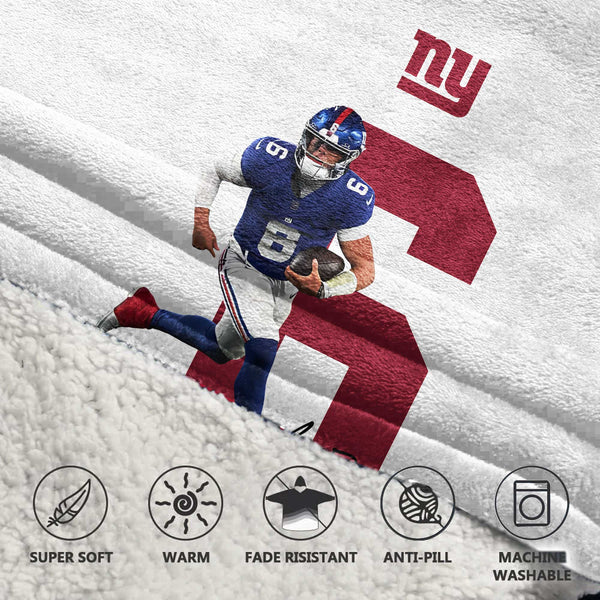 J.D 6 New York G Football Unisex Blanket Hoodie