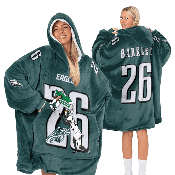 S.B 26 Philadelphia Football Unisex Blanket Hoodie