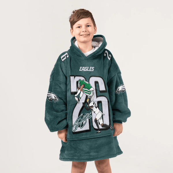 S.B 26 Philadelphia Football Unisex Blanket Hoodie