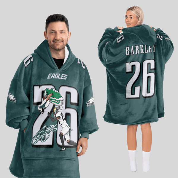 S.B 26 Philadelphia Football Unisex Blanket Hoodie