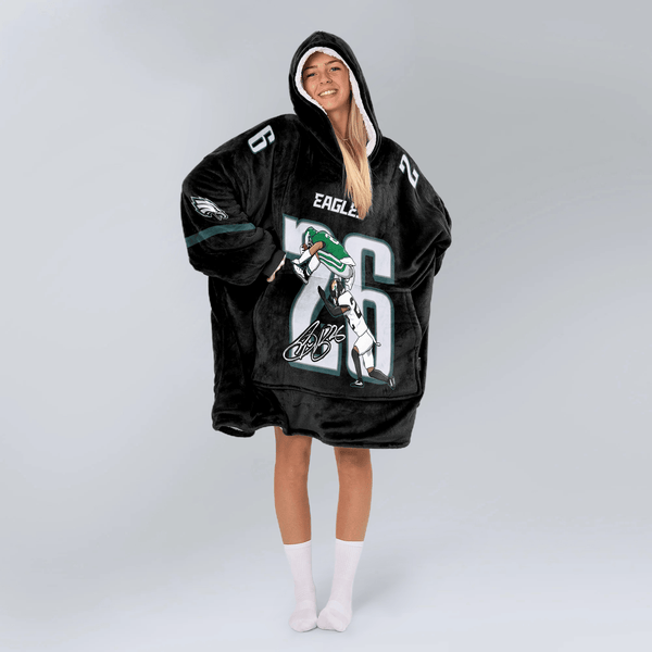 S.B 26 Philadelphia Football Unisex Blanket Hoodie
