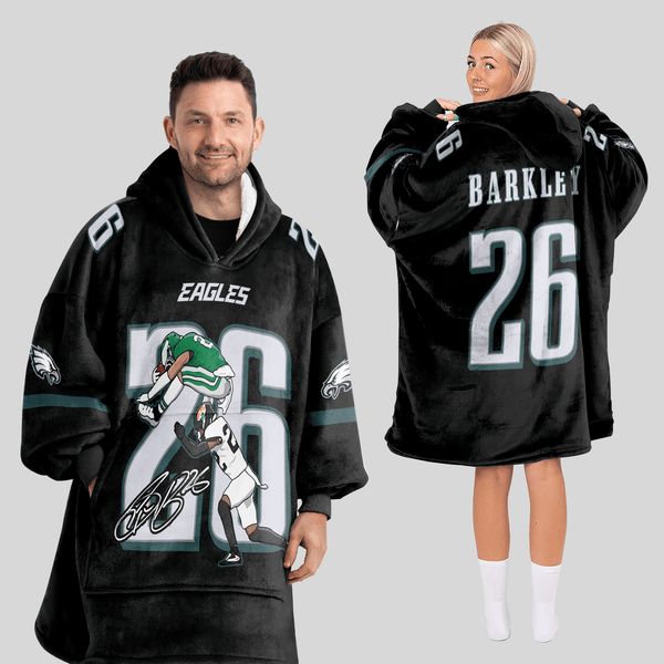S.B 26 Philadelphia Football Unisex Blanket Hoodie