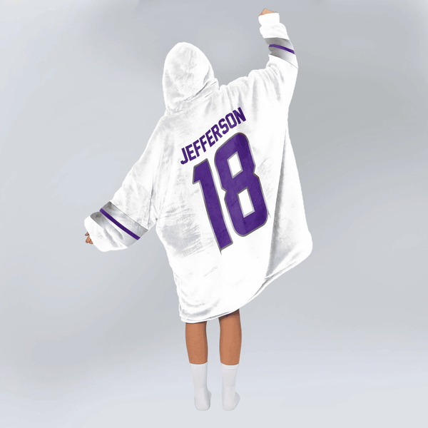 J.J 18 Minnesota Football Unisex Blanket Hoodie