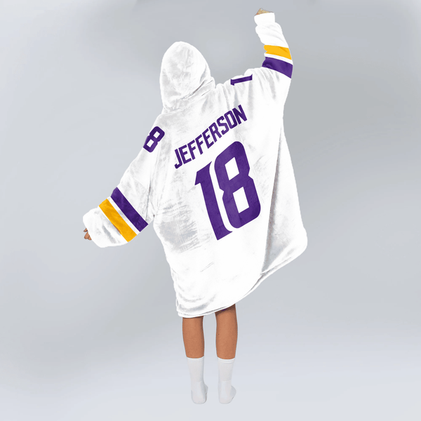 J.J 18 Minnesota Football Unisex Blanket Hoodie