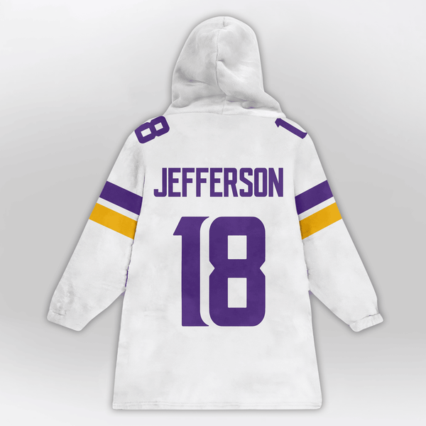 J.J 18 Minnesota Football Unisex Blanket Hoodie