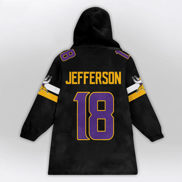 J.J 18 Minnesota Football Unisex Blanket Hoodie