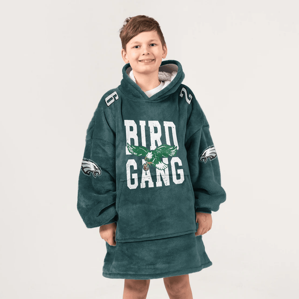 Bird Gang S.B 26 Philadelphia Football Unisex Blanket Hoodie