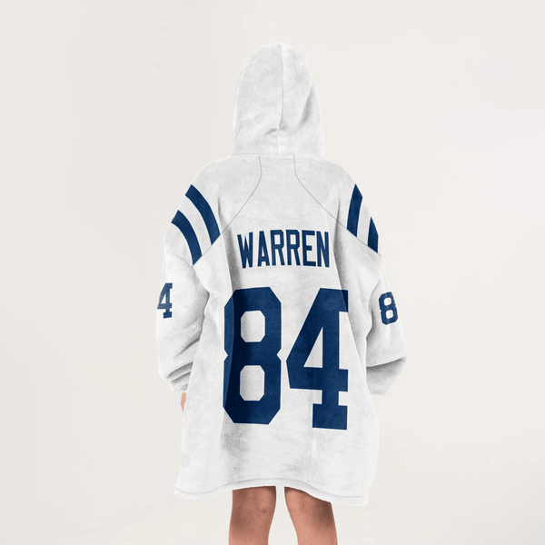 T.W 84 Indianapolis Football Unisex Blanket Hoodie