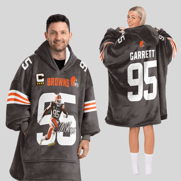 M.G 95 Captain Cleveland Football Unisex Blanket Hoodie