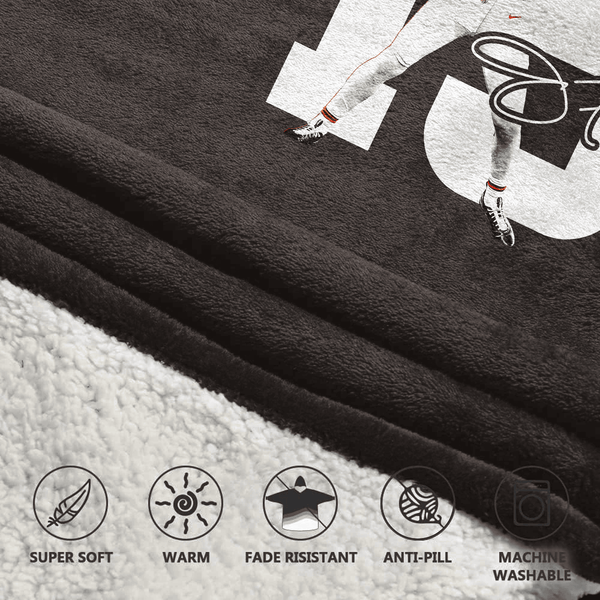 J.F 15 Cleveland Football Unisex Blanket Hoodie