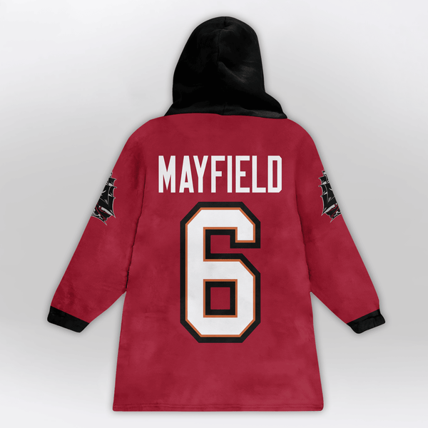 B.M 6 Tampa Bay Football Unisex Blanket Hoodie