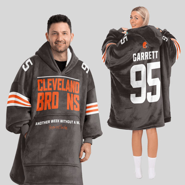 M.G 95 Cleveland Football Unisex Blanket Hoodie