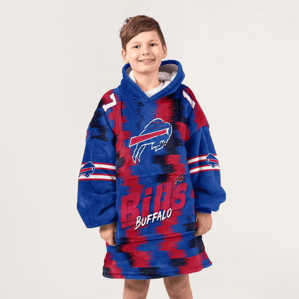 J.A 17 Buffalo Football Unisex Blanket Hoodie