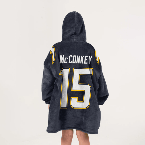 L.M 15 Los Angeles C Football Unisex Blanket Hoodie
