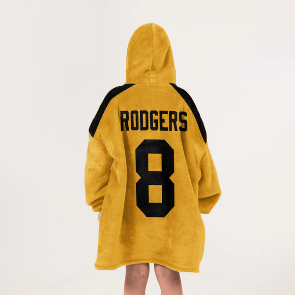 8 Pittsburgh Football Unisex Blanket Hoodie