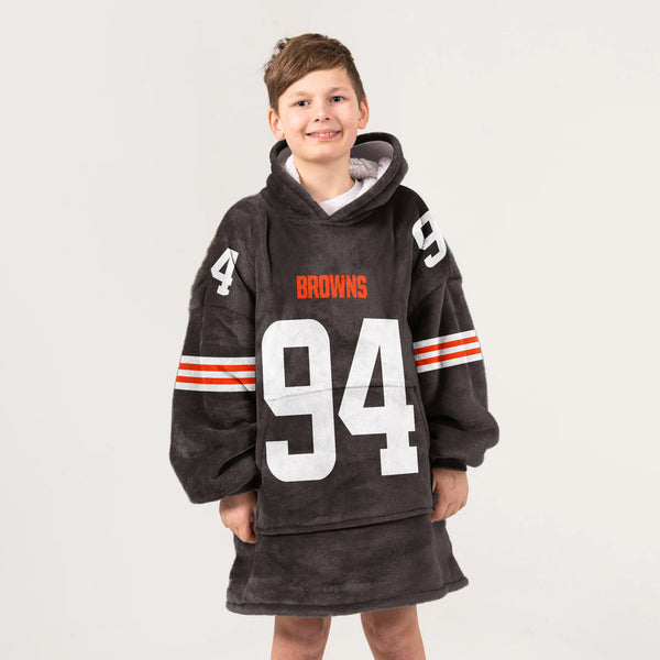 M.G 94 Cleveland Football Unisex Blanket Hoodie