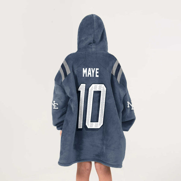 D.M 10 New England Football Unisex Blanket Hoodie
