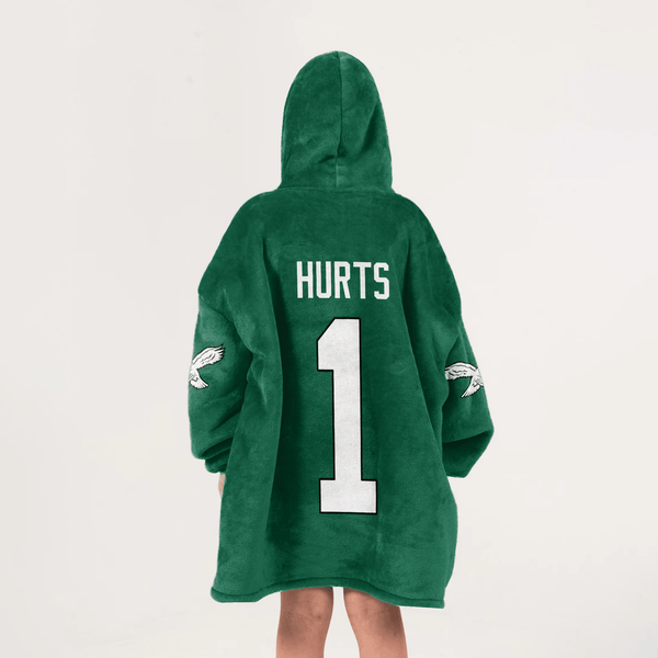 Captain J.H 1 Philadelphia Football Unisex Blanket Hoodie