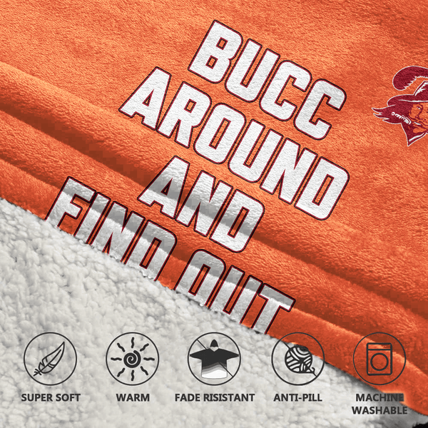 E.E 2 Tampa Bay Football Unisex Blanket Hoodie