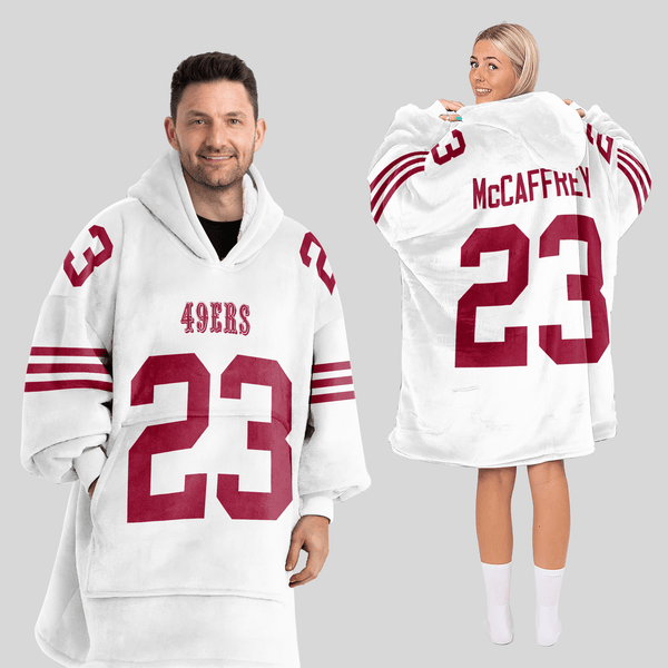 C.M 23 San Francisco Football Unisex Blanket Hoodie