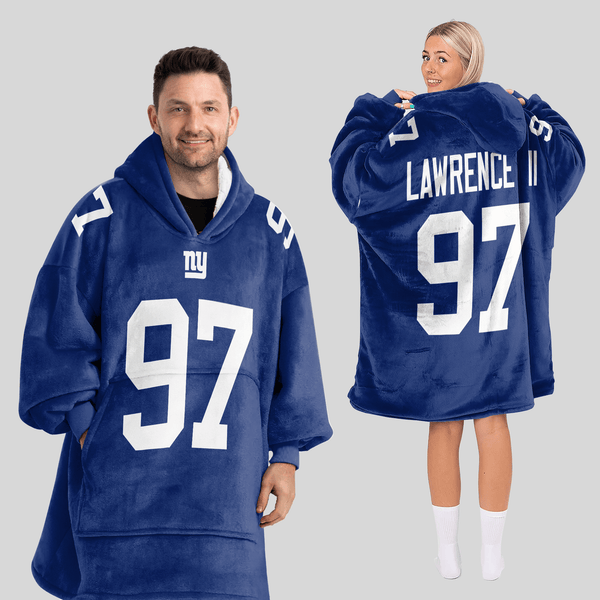 D.L 97 Captain New York G Football Unisex Blanket Hoodie