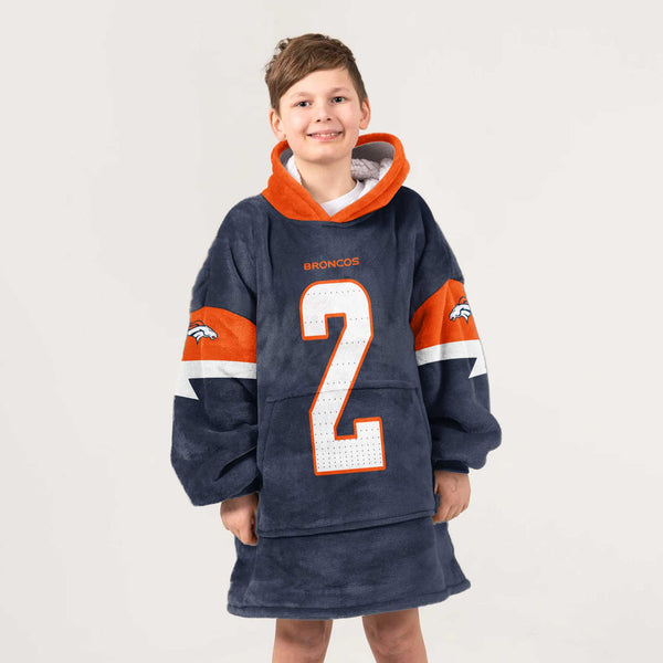 P.S 2 Denver Football Unisex Blanket Hoodie