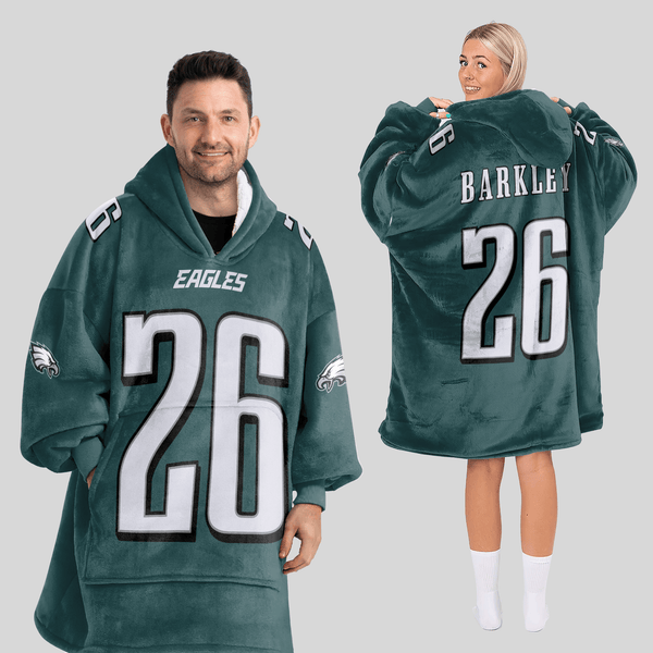 S.B 26 Philadelphia Football Unisex Blanket Hoodie