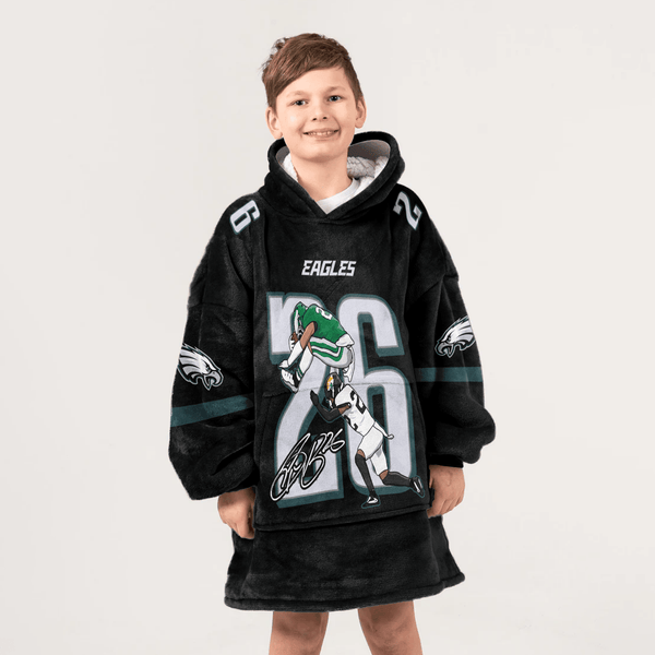 S.B 26 Philadelphia Football Unisex Blanket Hoodie