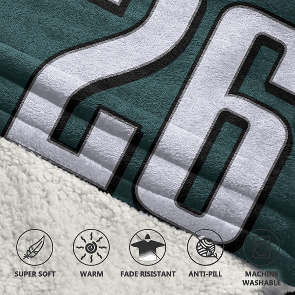 Philadelphia Football Team Unisex Blanket Hoodie