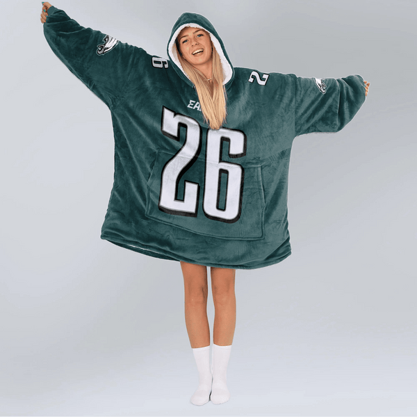 Philadelphia Football Team Unisex Blanket Hoodie