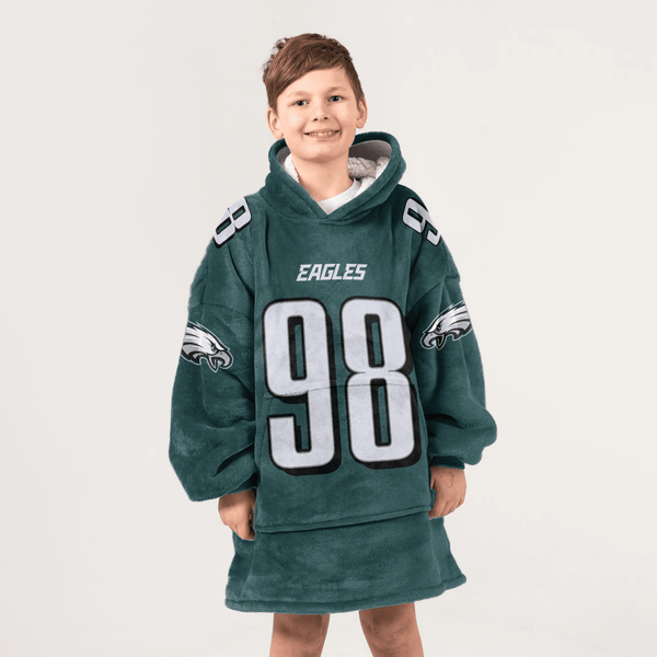 Philadelphia Football Team Unisex Blanket Hoodie