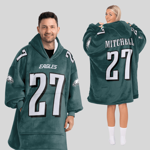 Philadelphia Football Team Unisex Blanket Hoodie