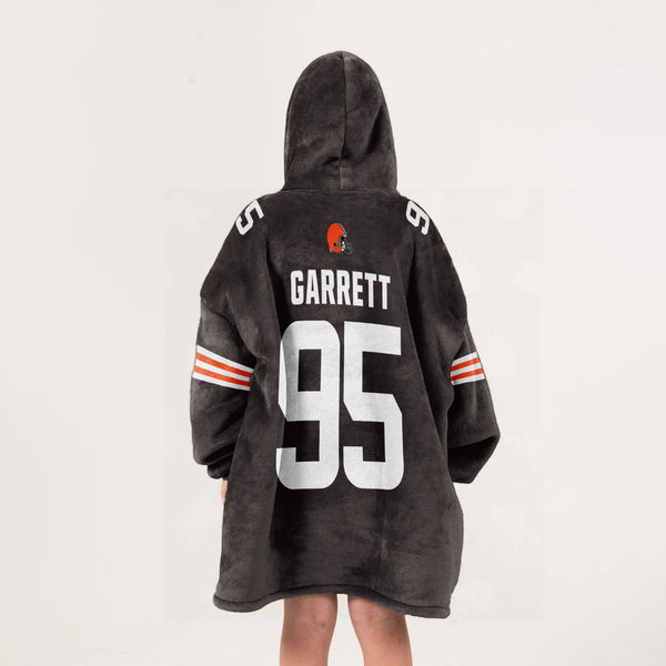 Captain M.G 95 Cleveland Football Unisex Blanket Hoodie