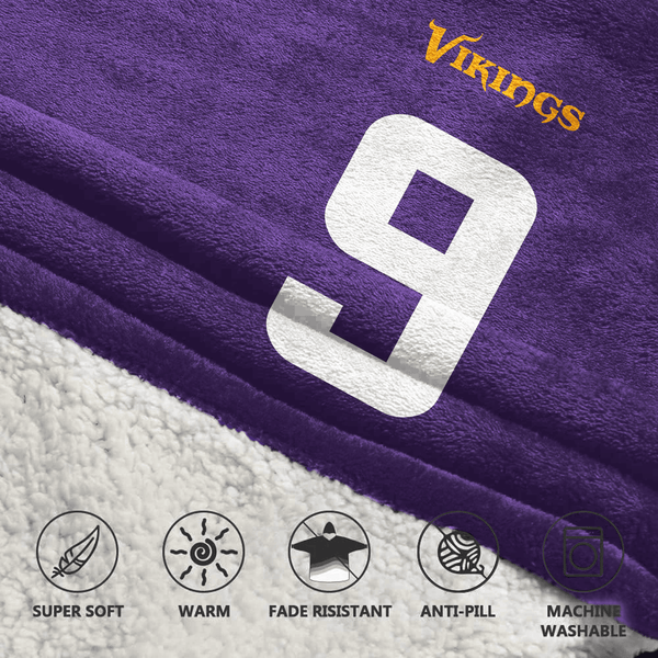 Minnesota Football Team Unisex Blanket Hoodie
