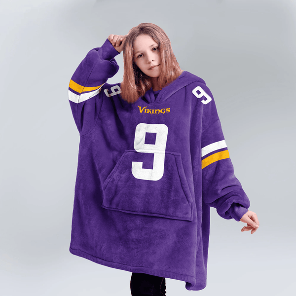 Minnesota Football Team Unisex Blanket Hoodie