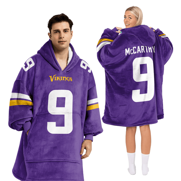 Minnesota Football Team Unisex Blanket Hoodie