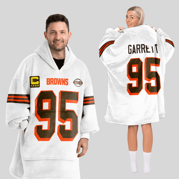 Captain M.G 95 Cleveland Football Unisex Blanket Hoodie