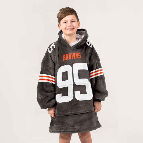 Captain M.G 95 Cleveland Football Unisex Blanket Hoodie