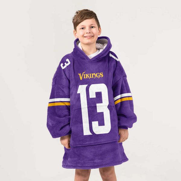 Minnesota Football Team Unisex Blanket Hoodie