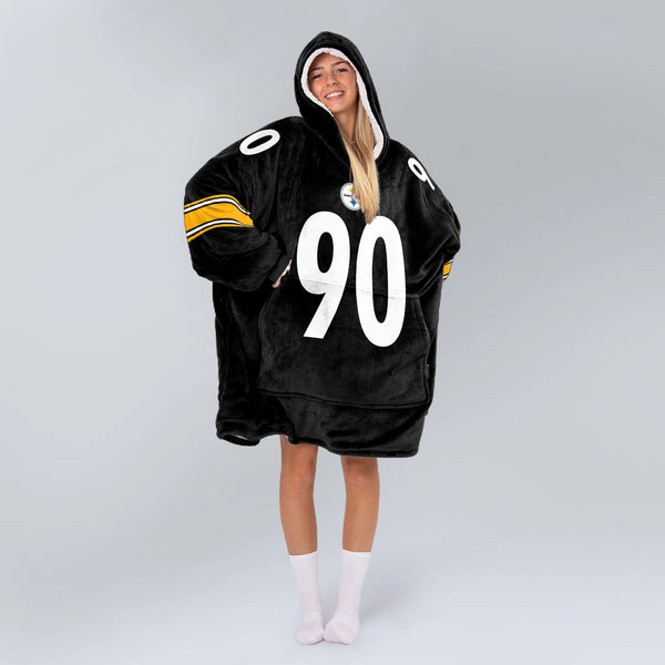 Pittsburgh Football Team Unisex Blanket Hoodie