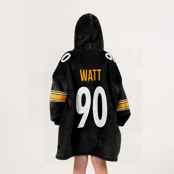 Pittsburgh Football Team Unisex Blanket Hoodie