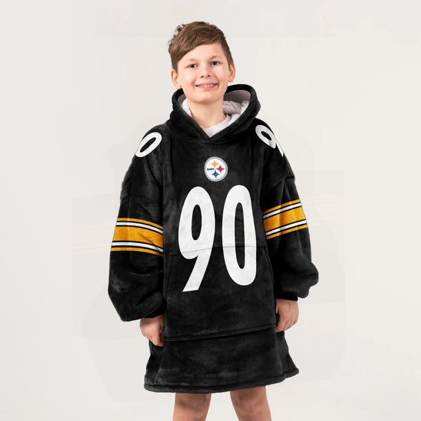 Pittsburgh Football Team Unisex Blanket Hoodie