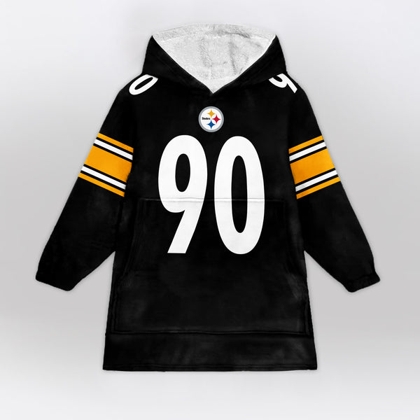 Pittsburgh Football Team Unisex Blanket Hoodie