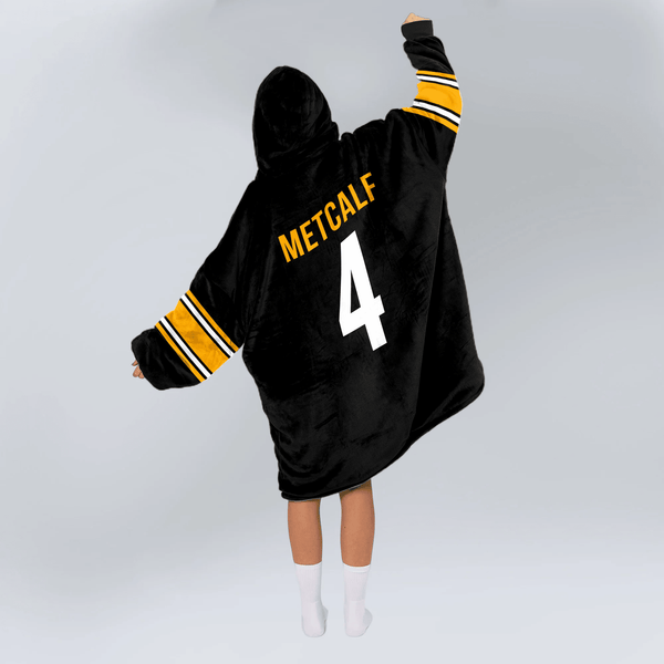 Pittsburgh Football Team Unisex Blanket Hoodie