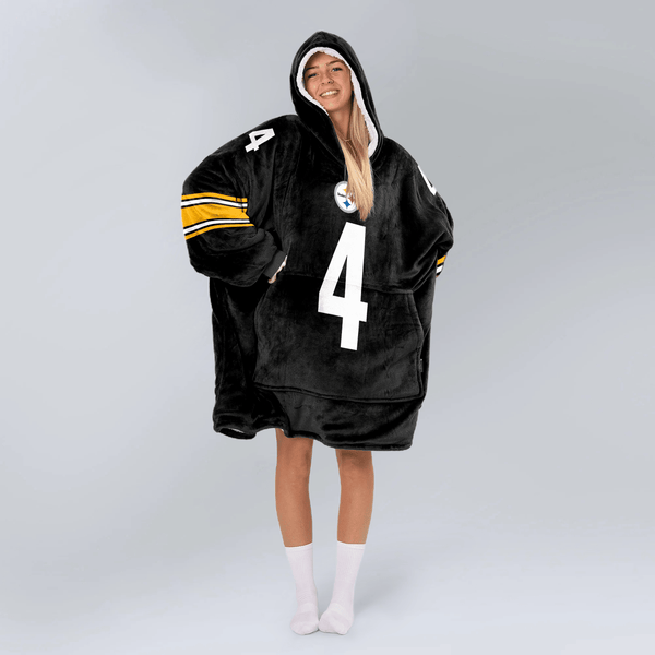 Pittsburgh Football Team Unisex Blanket Hoodie