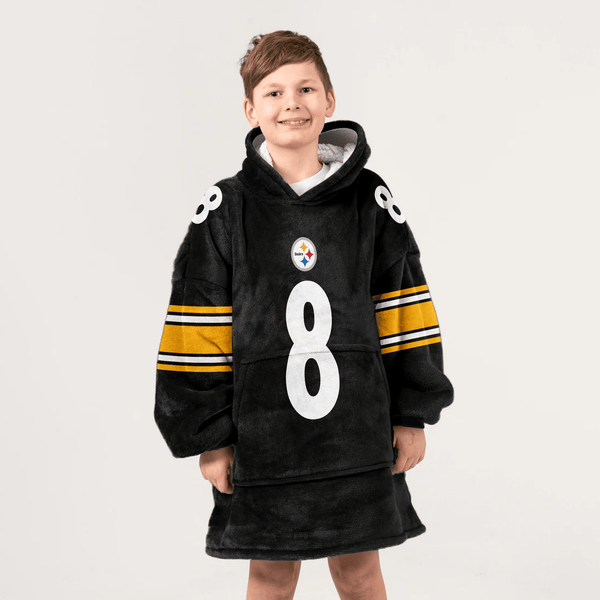 Pittsburgh Football Team Unisex Blanket Hoodie