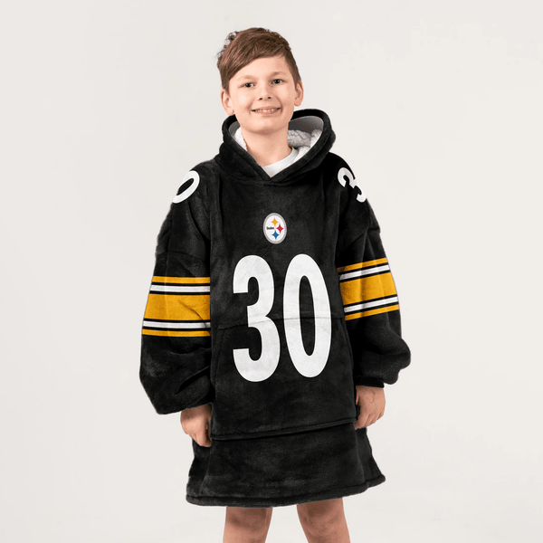 Pittsburgh Football Team Unisex Blanket Hoodie